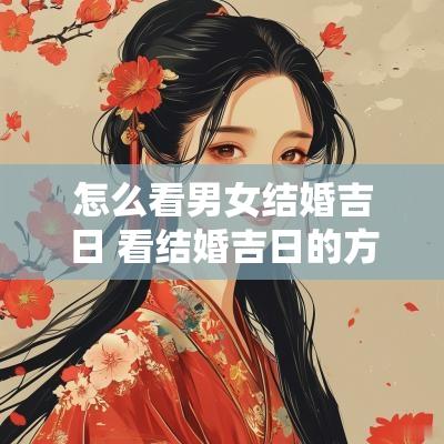怎么看男女结婚吉日 看结婚吉日的方法与步骤