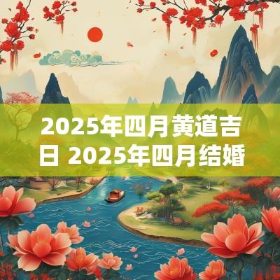2025年四月黄道吉日 2025年四月结婚黄道吉日