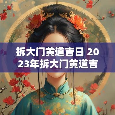 拆大门黄道吉日 2025年拆大门黄道吉日