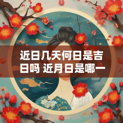 近日几天何日是吉日吗 近月日是哪一天