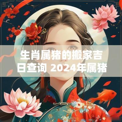 生肖属猪的搬家吉日查询 2025年属猪搬家吉日有哪些