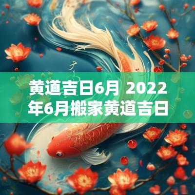 黄道吉日6月 2025年6月搬家黄道吉日