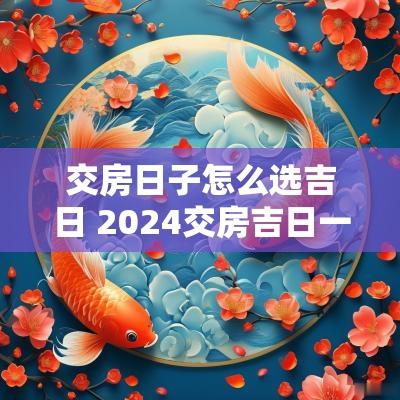 交房日子怎么选吉日 2025交房吉日一览表大全