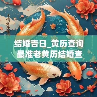 结婚吉日_黄历查询 最准老黄历结婚查询