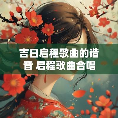 吉日启程歌曲的谐音 启程歌曲合唱