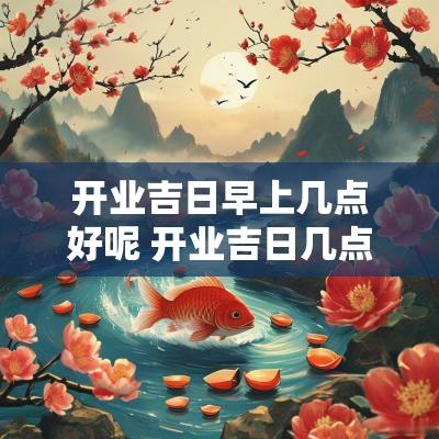 开业吉日早上几点好呢 开业吉日几点放鞭炮