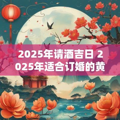 2025年请酒吉日 2025年适合订婚的黄道吉日