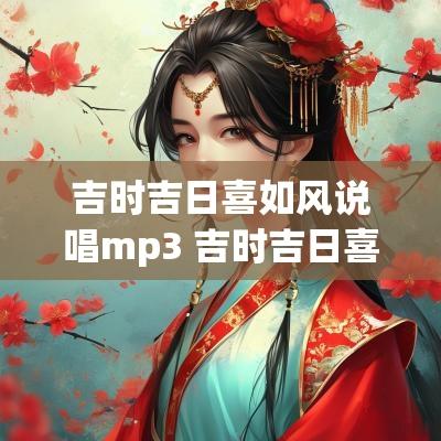 吉时吉日喜如风说唱mp3 吉时吉日喜如风原版