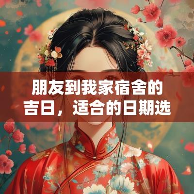 朋友到我家宿舍的吉日，适合的日期选择