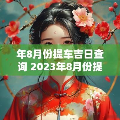 年8月份提车吉日查询 2025年8月份提车吉日及吉时
