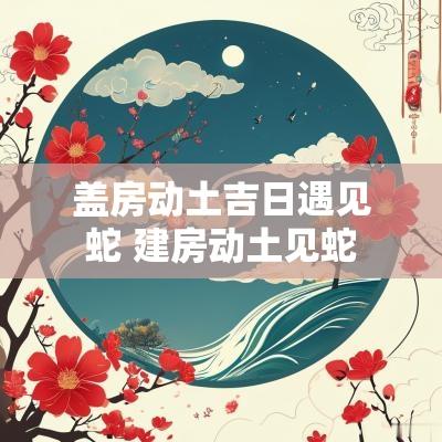 盖房动土吉日遇见蛇 建房动土见蛇