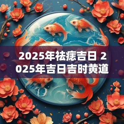 2025年祛痣吉日 2025年吉日吉时黄道吉日