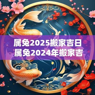 属兔2025搬家吉日 属兔2025年搬家吉利吗