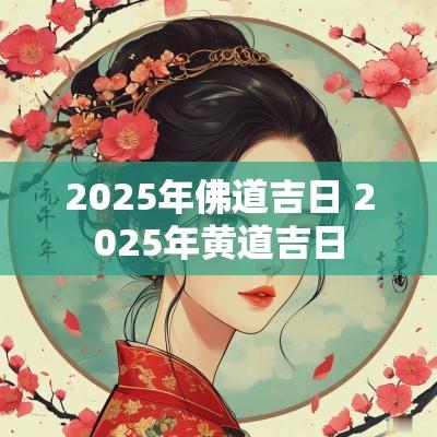 2025年佛道吉日 2025年黄道吉日