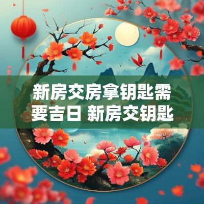 新房交房拿钥匙需要吉日 新房交钥匙需要交什么费用