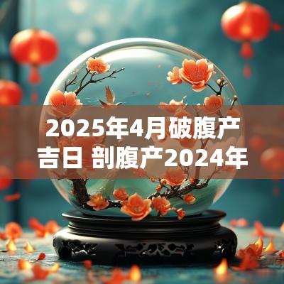 2025年4月破腹产吉日 剖腹产2025年4月吉日