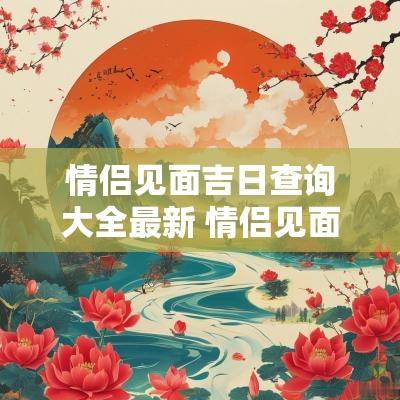 情侣见面吉日查询大全最新 情侣见面图片