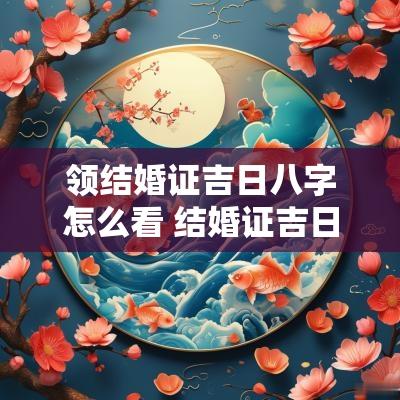 领结婚证吉日八字怎么看 结婚证吉日查询
