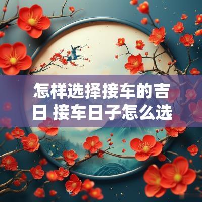怎样选择接车的吉日 接车日子怎么选