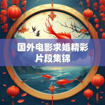 国外电影求婚精彩片段集锦