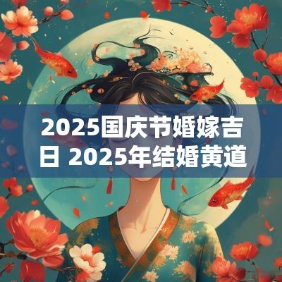 2025国庆节婚嫁吉日 2025年结婚黄道吉日有哪几天