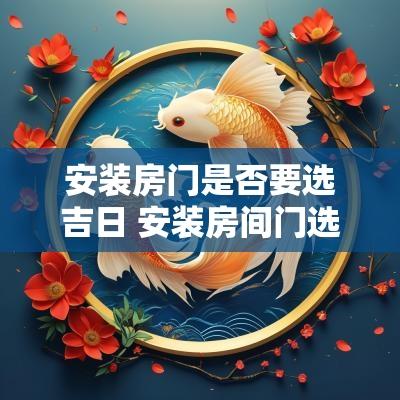 安装房门是否要选吉日 安装房间门选什么日子好