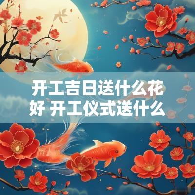 开工吉日送什么花好 开工仪式送什么花合适
