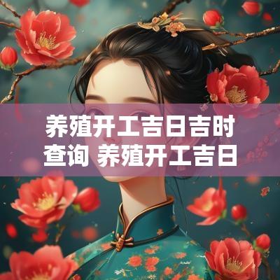 养殖开工吉日吉时查询 养殖开工吉日吉时查询最新