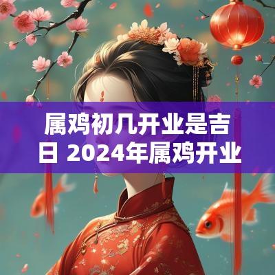 属鸡初几开业是吉日 2025年属鸡开业黄道吉日