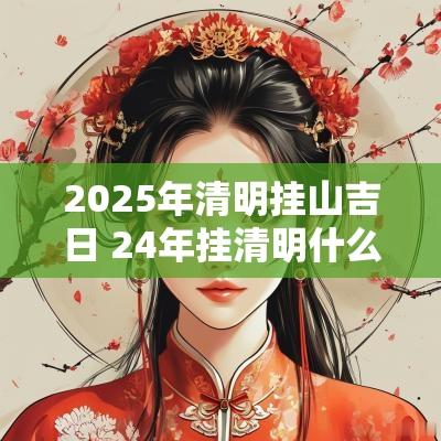 2025年清明挂山吉日 24年挂清明什么日子好