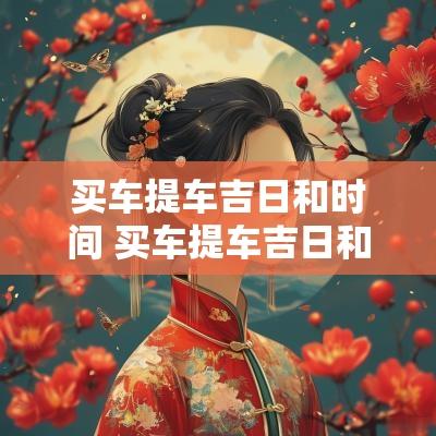 买车提车吉日和时间 买车提车吉日和时间有关吗