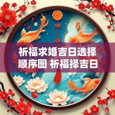 祈福求婚吉日选择顺序图 祈福择吉日