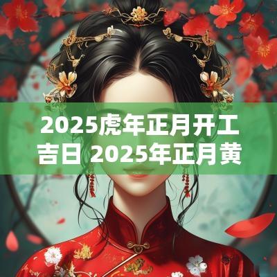2025蛇年正月开工吉日 2025年正月黄道吉日有哪些