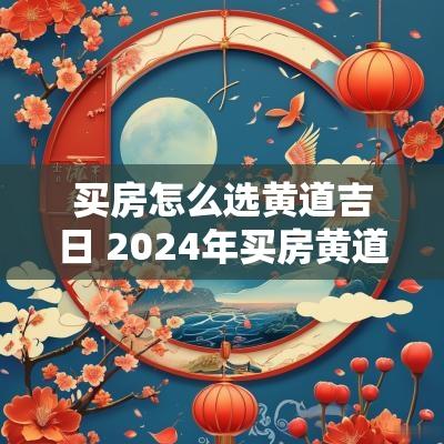 买房怎么选黄道吉日 2025年买房黄道吉日查询