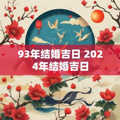 93年结婚吉日 2025年结婚吉日