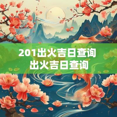201出火吉日查询 出火吉日查询