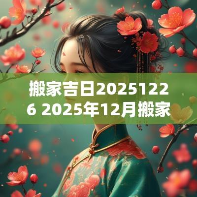 搬家吉日20251226 2025年12月搬家黄道吉日