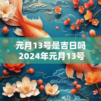 元月13号是吉日吗 2025年元月13号是黄道吉日吗