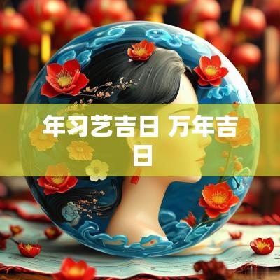 年习艺吉日 万年吉日