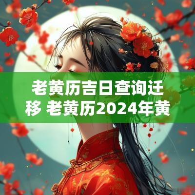 老黄历吉日查询迁移 老黄历2025年黄道吉日查询表