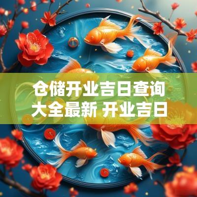 仓储开业吉日查询大全最新 开业吉日11月查询