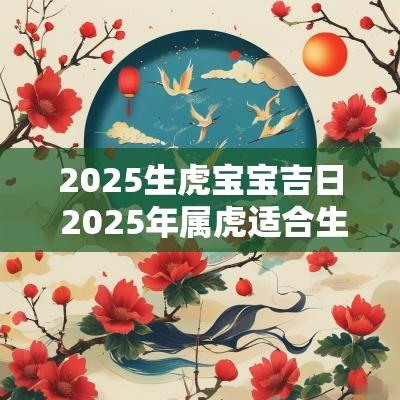 2025生虎宝宝吉日 2025年属虎适合生蛇宝宝吗