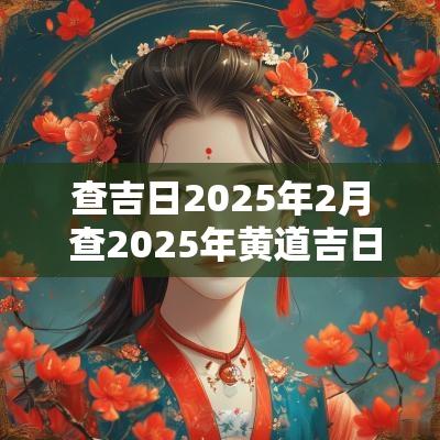 查吉日2025年2月 查2025年黄道吉日