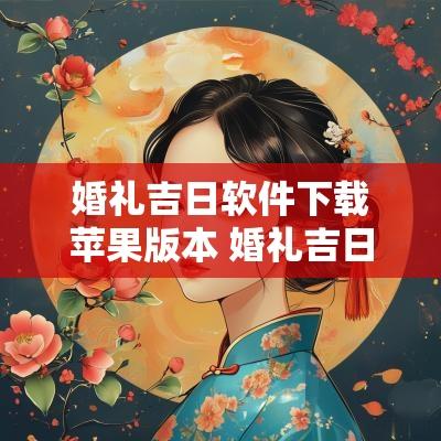 婚礼吉日软件下载苹果版本 婚礼吉日查询2025