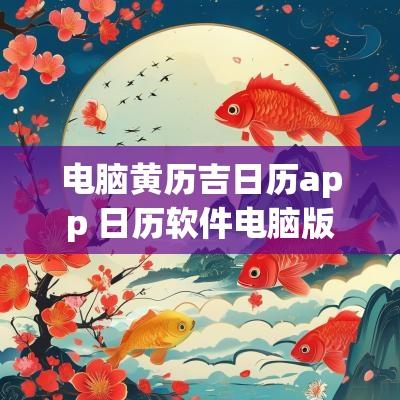 电脑黄历吉日历app 日历软件电脑版
