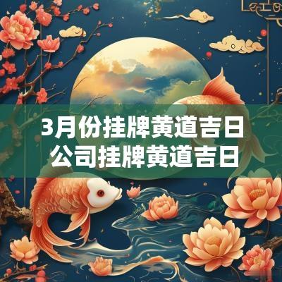 3月份挂牌黄道吉日 公司挂牌黄道吉日2025年5月查询