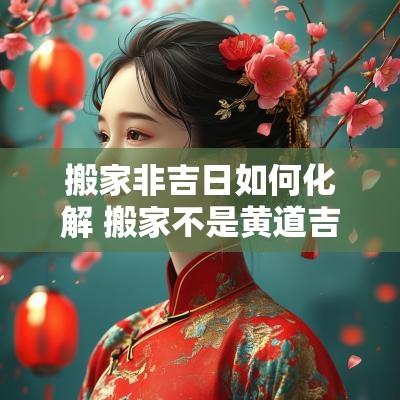 搬家非吉日如何化解 搬家不是黄道吉日已入住怎么化解