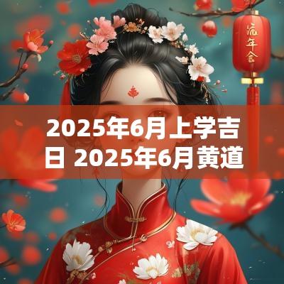 2025年6月上学吉日 2025年6月黄道吉日