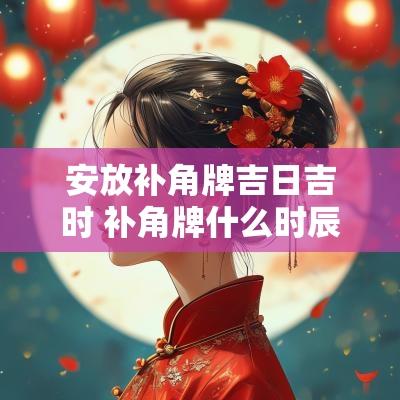 安放补角牌吉日吉时 补角牌什么时辰挂