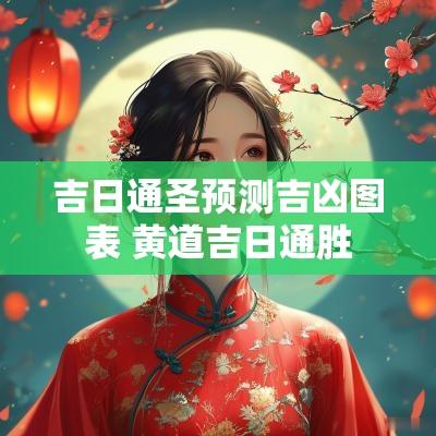 吉日通圣预测吉凶图表 黄道吉日通胜